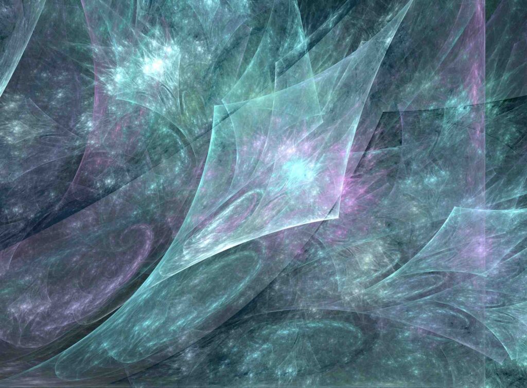 Digitally generated image made of colorful fractal to serve as backdrop for projects related to fantasy, creativity, imagination, art and web design.