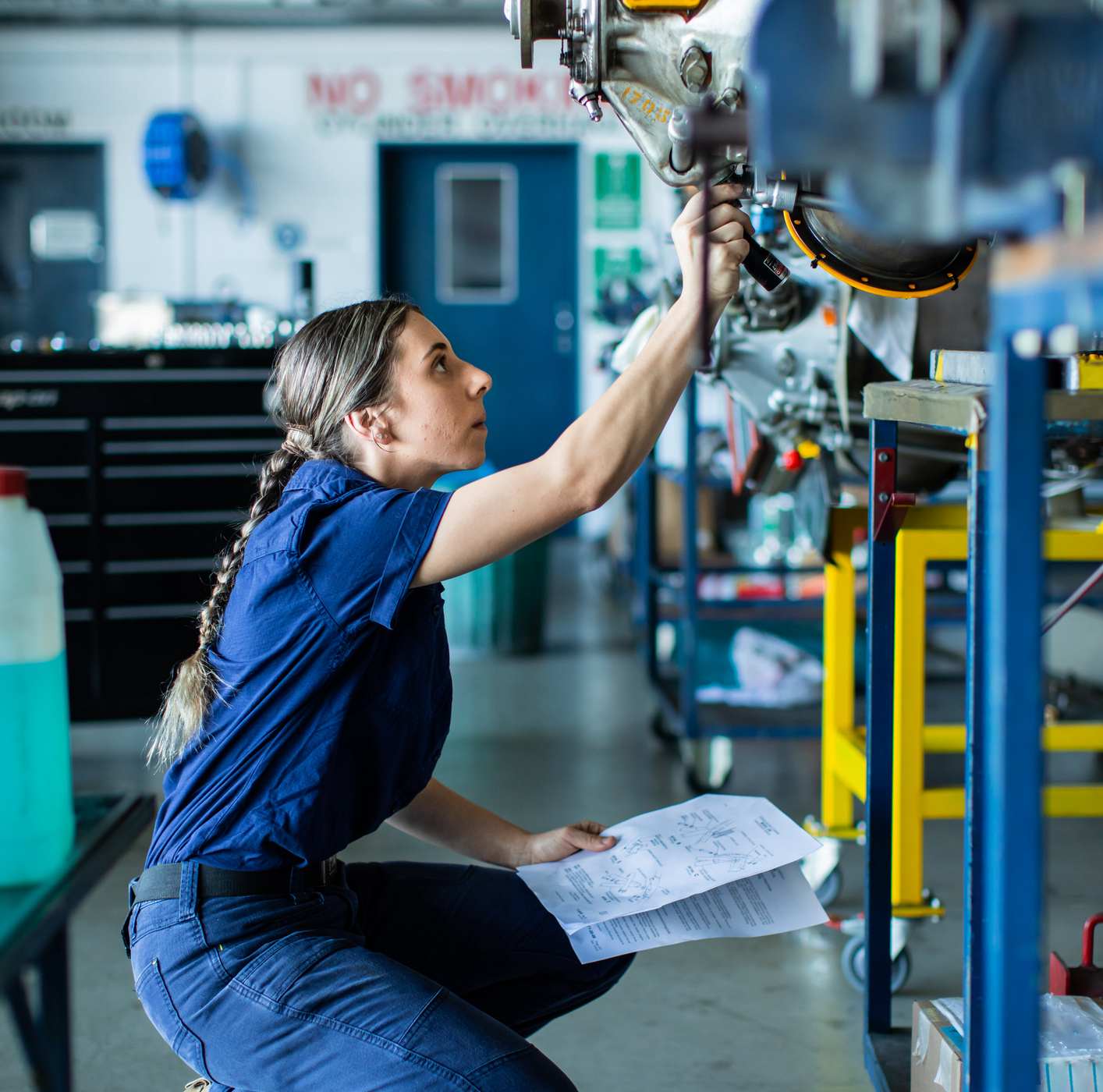 A day in the life of a female aircraft engineer.
Apprentice, aviation, strong, girl engineer, avionics, woman, girl tradie
